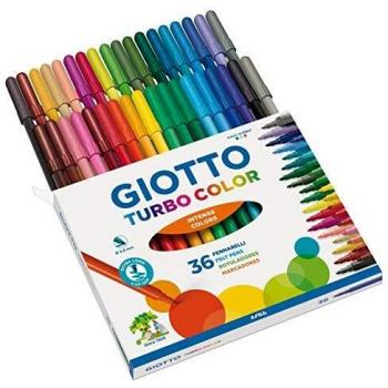 Pennarelli Turbo Color Giotto CF. 36 PZ. Fila