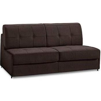 Canapé-lit 2-3 Places Rapido Denso 120 cm Microfibre Marron 18 cm de Matelas