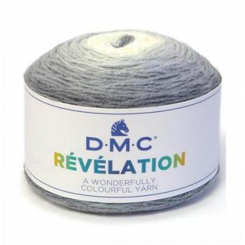 Pelote de laine Revelation Étoles DMC Wonder gris 209