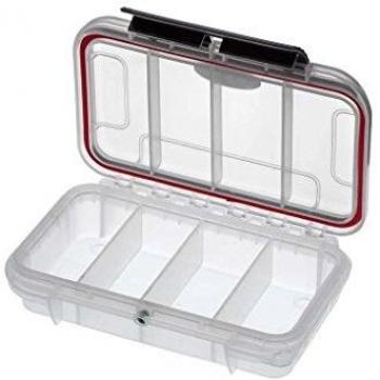 Waterproof Clear Storage Container 4 Sections 175x47x115mm