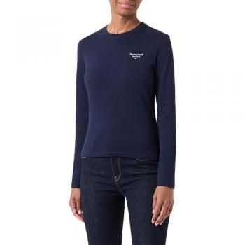 Blu Scuro Slim Fit Blusa Tommy Jeans Essential 18793