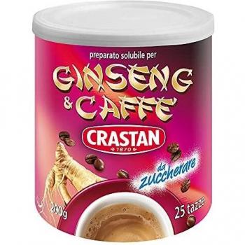 Crastan Polvere di Ginseng e Caffè per Bevande Zuccherate – 6x200g