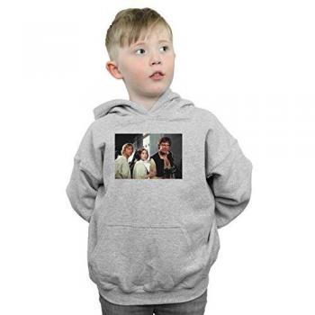 Star Wars Boys Han, Luke and Leia Hoodie in Sport Grey for ages 12-13 years