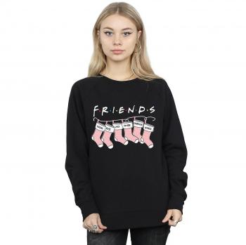 Sudadera Negra con Logo de Navidad para Mujeres Absolute Cult XX-Large