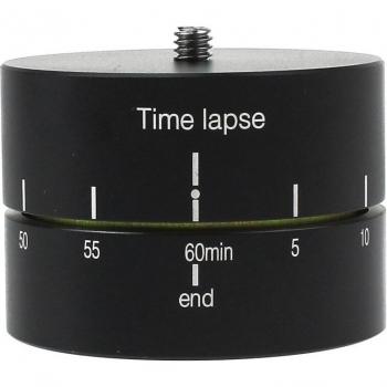 Timelapse Tripod Head with 360 Degree Rotation for GoPro and Mobile Devices