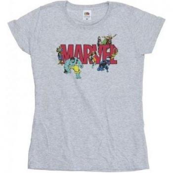 Marvel Women’s Heroes Cotton Shirt XXL White