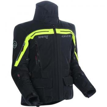 DANE Nimbus 2 Pro Giacca Impermeabile Moto Tessile Nero Giallo 62