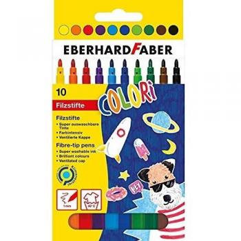 10‑Tone Felt Pen Kit – Compact Cardboard Tub