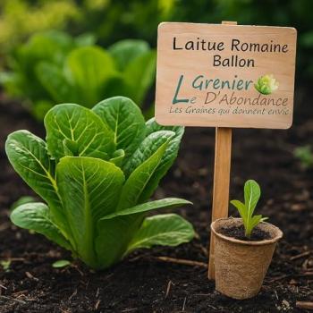 500 Graines de Laitue Romaine