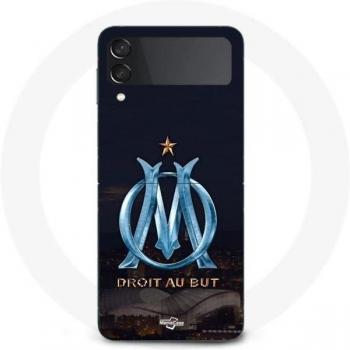 Protezione Samsung Galaxy Z Flip4 OM Blu e Oro