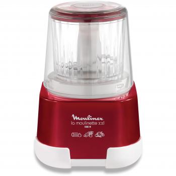 Moulinex La Moulinette Plus DP800G, weiß / metallic rot