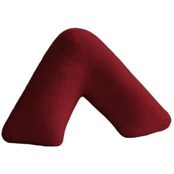 Red Fleece Bear V-Shaped Pillowcase