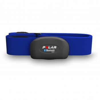 Polar H7 Bluetooth 4.0 Cardio Sensor – L‑Size, Blue – iPhone 4S/5 Ready
