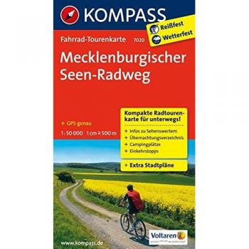 Mecklenburgischer Seen Radweg 1 : 50 000