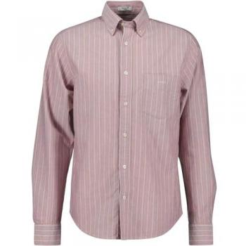 Camicia Gant Iron Red L Maniche Lunghe