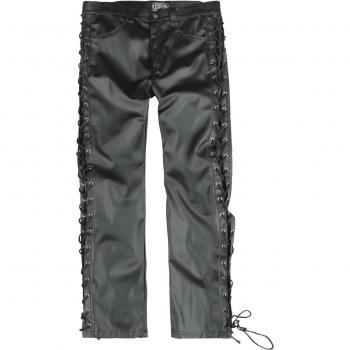 Vixxsin Herrenhose Maximus aus Kunstleder schwarz W30L32