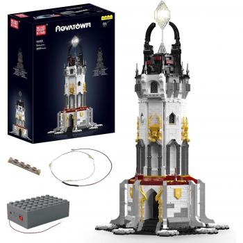 Mould King Phare médiéval MOC avec éclairage