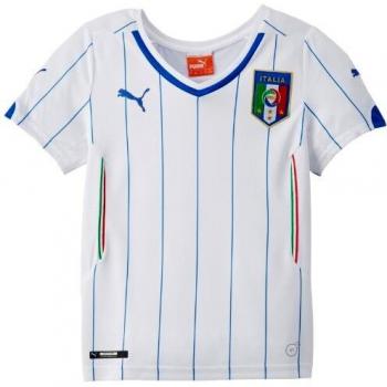 Men’s PUMA FIGC Italia Away Replica Shirt – White, S