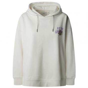 Pepe Jeans Felpa Angy Colore Oro Lavanda e Bianco