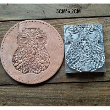 Handcrafted Owl Pattern Leather Tools