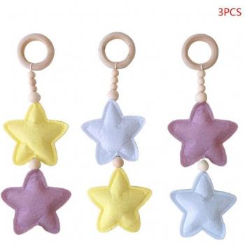 Ensemble Pendentif Bébé Bois Étincelle