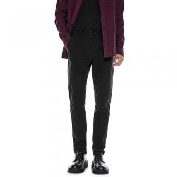Casual Herren-Chinohose von STREET ONE, aus Stretch-Baumwolle, Farbe: Schwarz