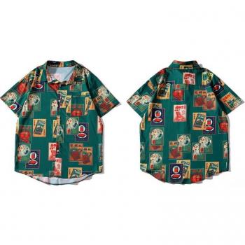 Camiseta de Playa Póster Retro Hombre
