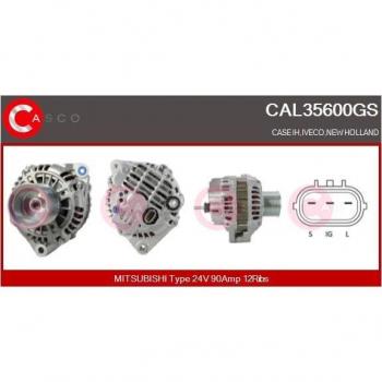 Alternador de Coche CASCO CAL15A04AS