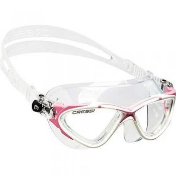 Planet Goggles Cressi Sub Trasparente Regular Rosa
