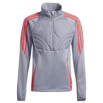 Sudadera de fútbol adidas Tiro 24 gris para niños