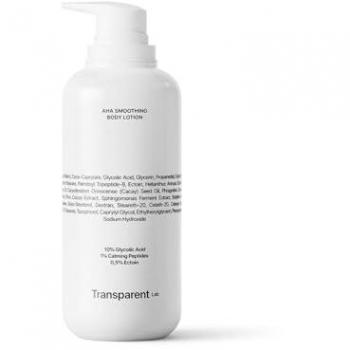 Lotion Corporal Suavizante con Ácidos Transparent Lab 400 ml