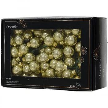 Set di palline di vetro smaltato 2 cm