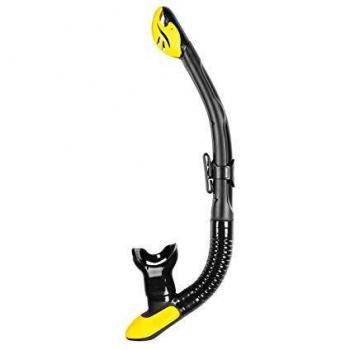Tubo respiratore Ergo Dry Nero/Giallo