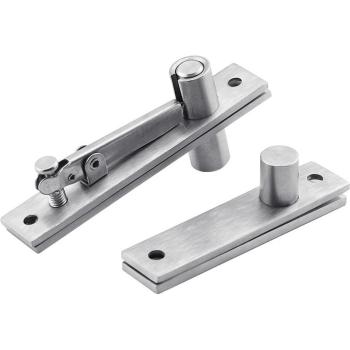 Charnière pivotante pour portes en bois avec rotation complète