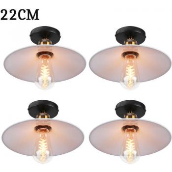 Industrial Style 4-Head Pendant Light