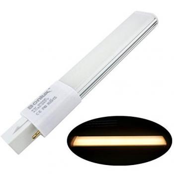 Bombilla LED G23 6W 2-Pin blanco cálido