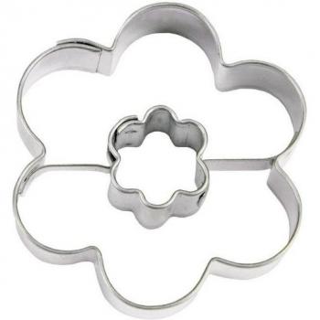 Emporte-pièce Fleur Inox 4,5 cm