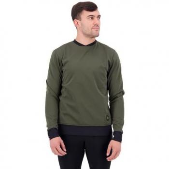 Santini Green Wind Block Felpa Tecnologica