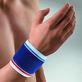 Blaues Handgelenkbandage Set „Bort ActiveColor“ M