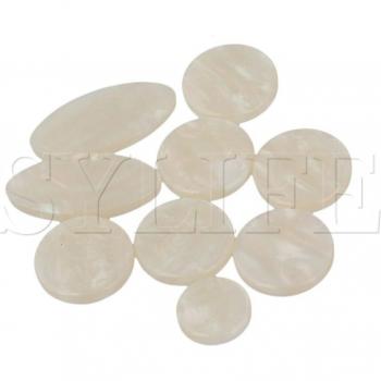 Saxophone alto : incrustations de boutons clés en plastique