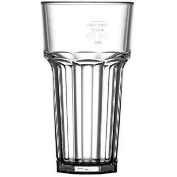 BBP Polycarbonate Half Pint Hi Ball Glasses 340ml