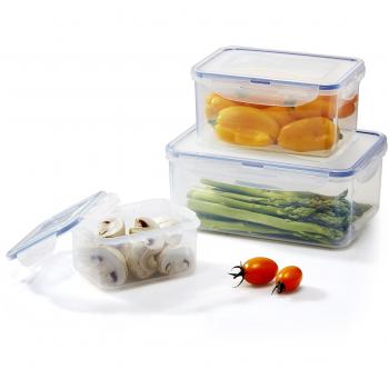 Lock & Lock HPL825SJ3 Storage Container Set of 3