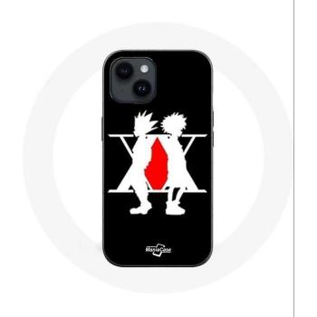Iphone 14 Cover Hunter x Hunter Manga Logo Schwarz