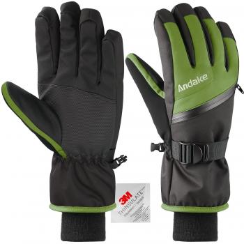 Herren‑Touch-Handschuhe 3M Thinsulate – Windschutz, Wasserschutz, atmungsaktiv, Smartphone‑Tipp