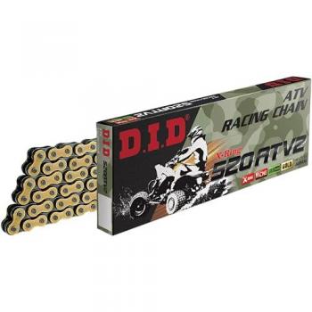Catena Distributore DID 520ATV2 M84 Oro/Nero Clip