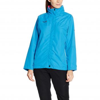 Izas Chira L Regenjacke für Frauen Türkis/Fuchsia