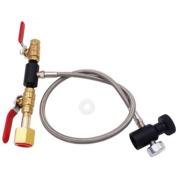 Adaptador de Carga CO₂ 21.8L con Depósito de Agua Soda