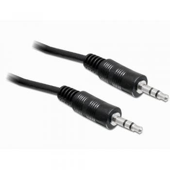 DELOCK Kabel Audio Klinke 3,5 mm 3 Pin Stecker/Stecker 5 m