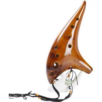 Ocarina en Do sostenido alto, 12 perforaciones, iniciación
