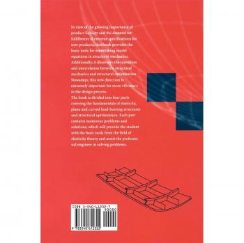Applied Structural Mechanics: Fundamentals Of Elasticity, Load-Bearing Structures, Structural Optimization
